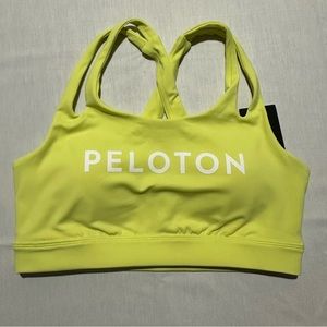 PELOTON Sports Bra (s) yellow LIMITED EDITION